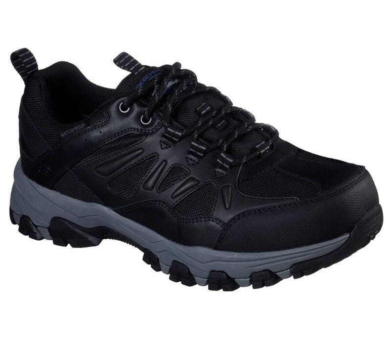 Skechers Relaxed Fit: Selmen - Enago - Mens Hiking Boots Black [AU-ES4580]